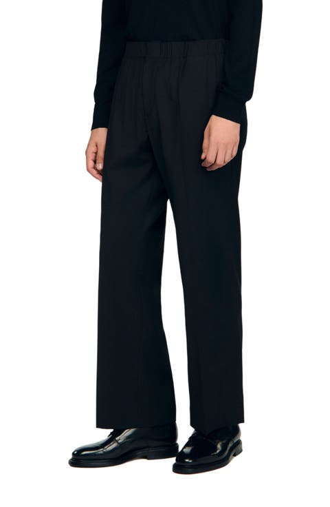 Wide-leg Trousers