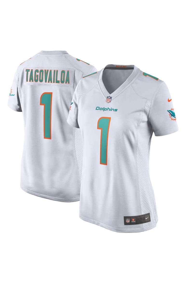 Women's Nike Tua Tagovailoa White Miami Dolphins Game Jersey, Main, color, White