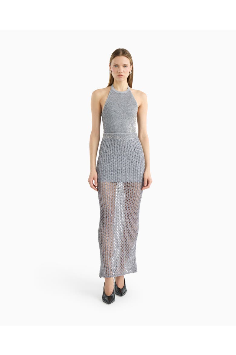 Jerri Maxi Skirt, Main, color, Grey