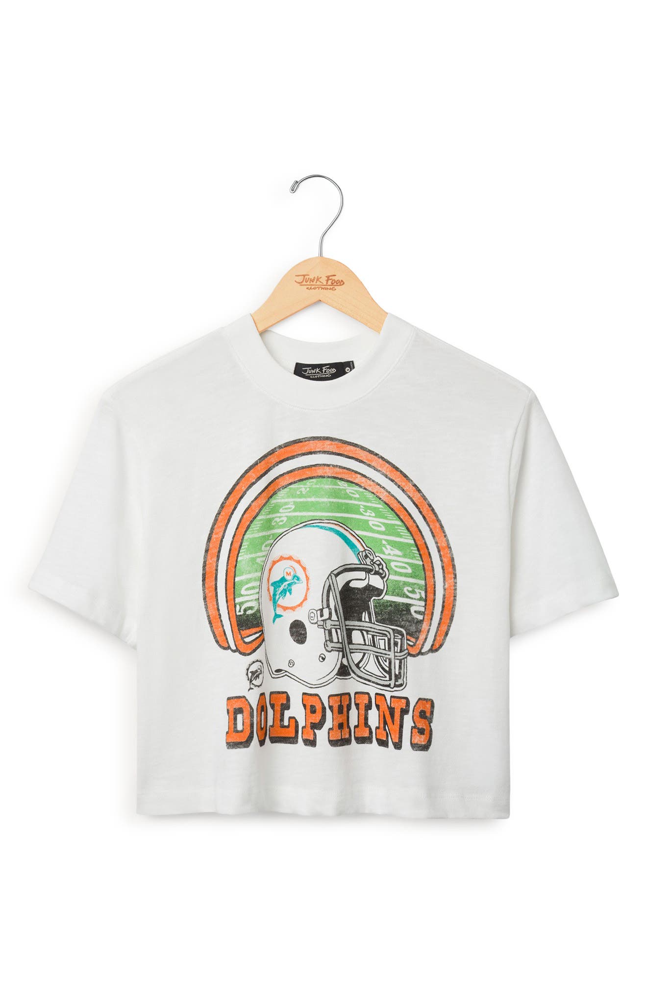 Miami Dolphins Graphic Cropped T-Shirt