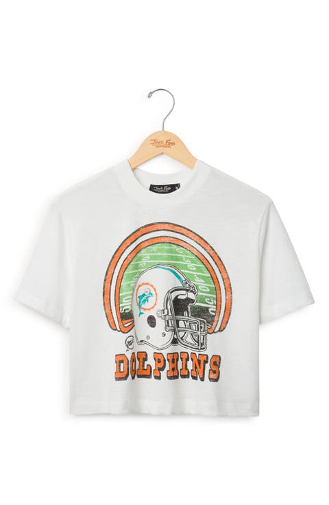 Miami Dolphins Graphic Cropped T-Shirt