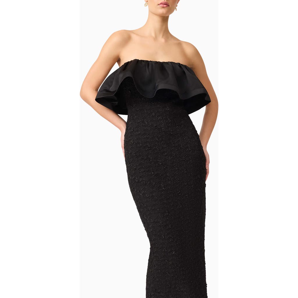 Elliatt Dandelione Strapless Body-con Midi Dress