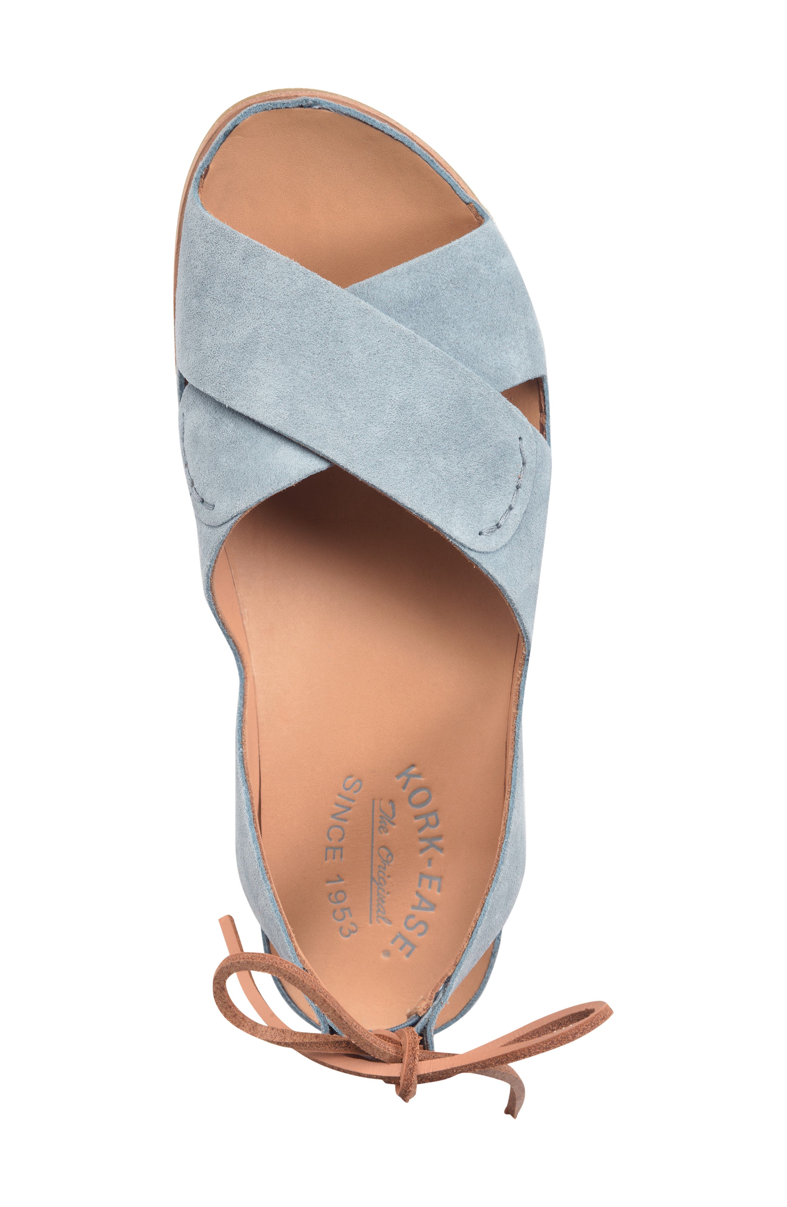 Aaron Sandal, Alternate, color, BLUE SUEDE