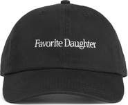 Favorite Daughter Classic Logo Cotton Twill Baseball Cap