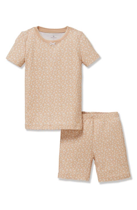 Kids' Fitted Two-Piece Pima Cotton Pajamas (Little Kid & Big Kid)