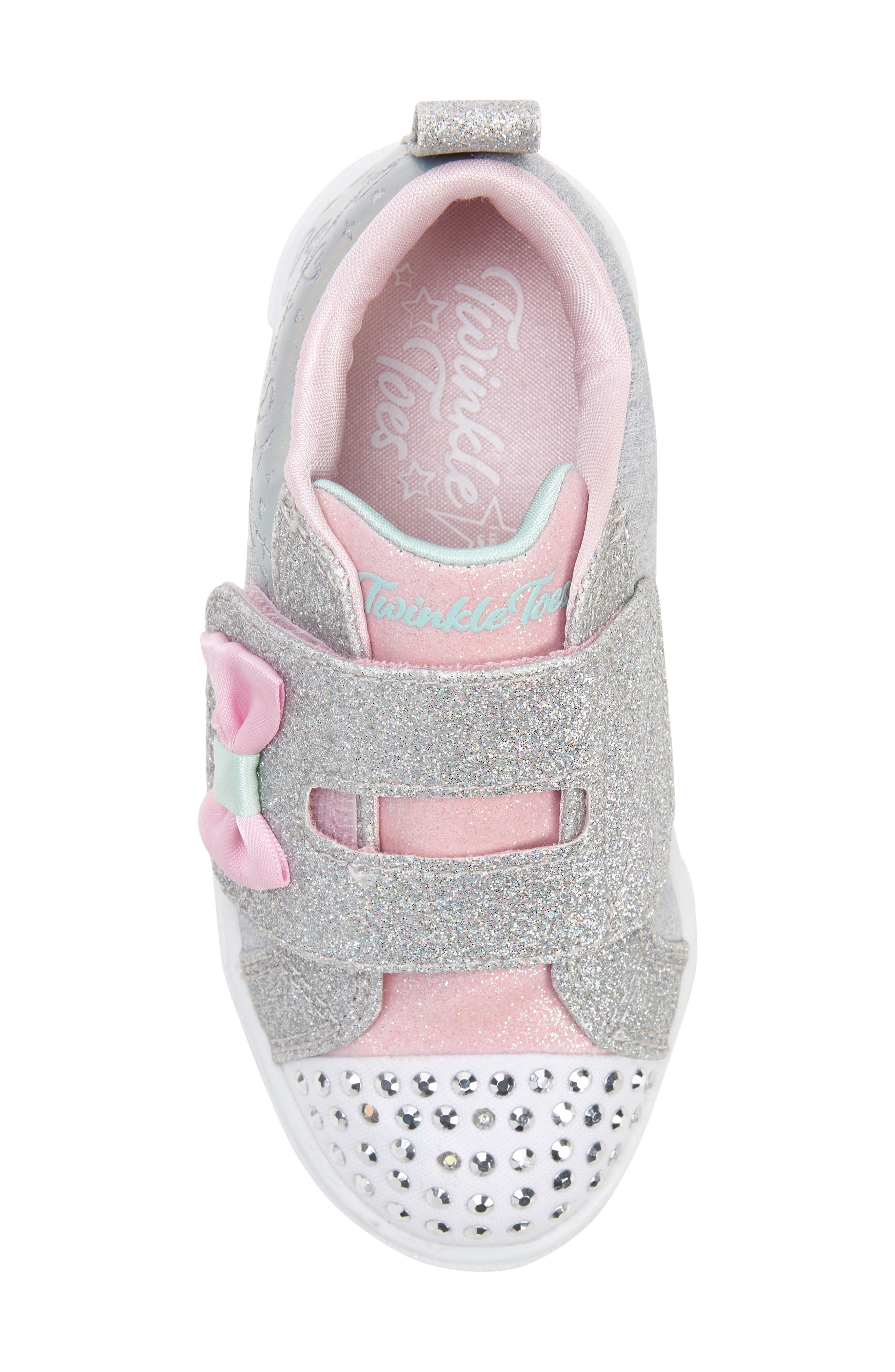 SKECHERS Twinkle Toes Twinkle Sparks Light-Up Sneaker, Alternate, color, 