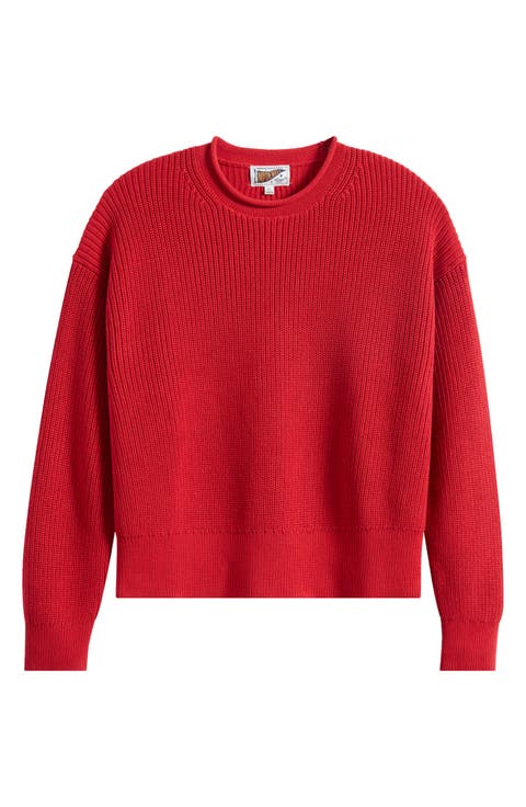 The Arden Crewneck Cotton Sweater