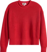 Madewell The Arden Crewneck Cotton Sweater