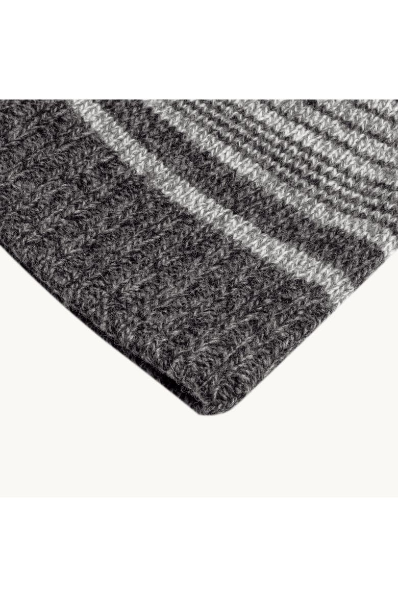 Schist Lambswool Beanie, Alternate, color, Onyx