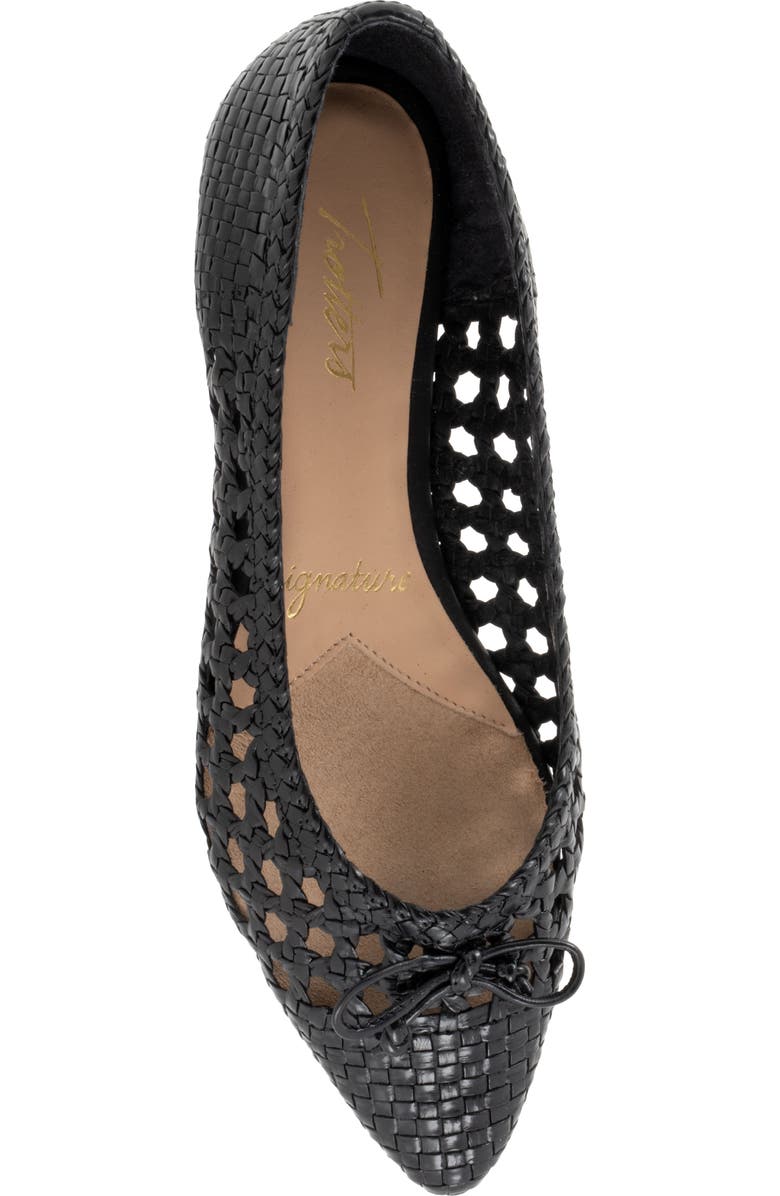 Trotters Edith Woven Pointed Toe Flat, Alternate, color,