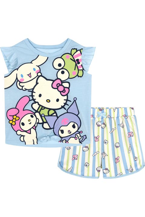 T-Shirt and French Terry Shorts Set