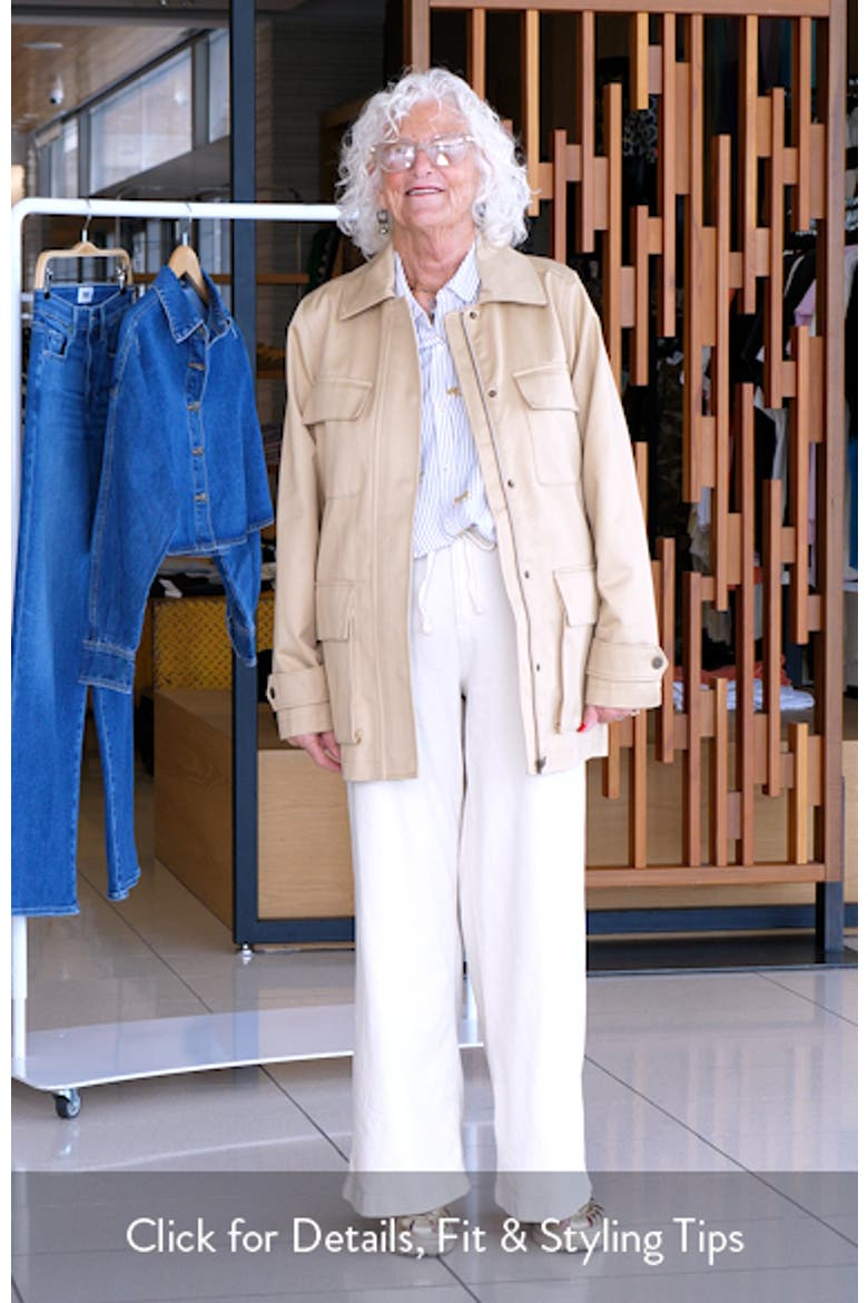 Utility Cotton Trench Coat video