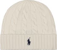 Polo Ralph Lauren Cashmere Blend Cable Beanie