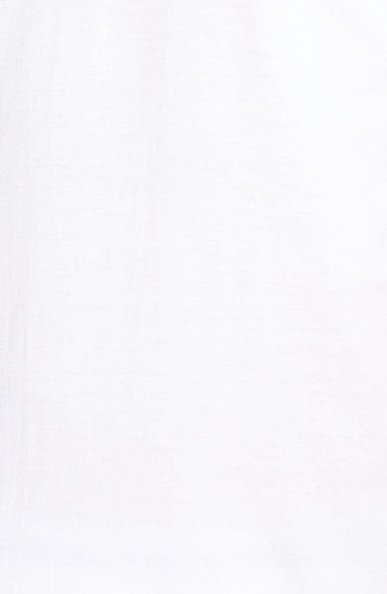 Nordstrom 4-Pack Regular Fit Supima<sup>®</sup> Cotton V-Neck T-Shirts, Alternate, color, White