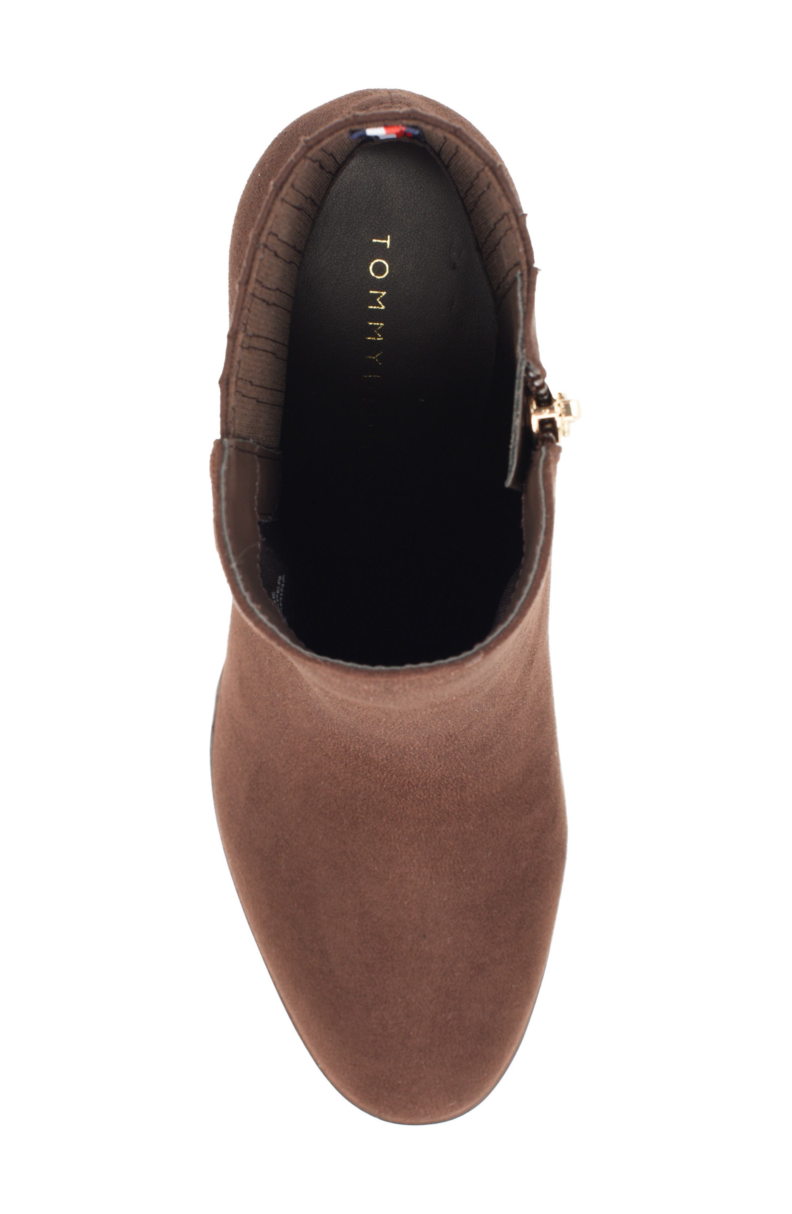 Dannie Bootie, Alternate, color, DARK BROWN