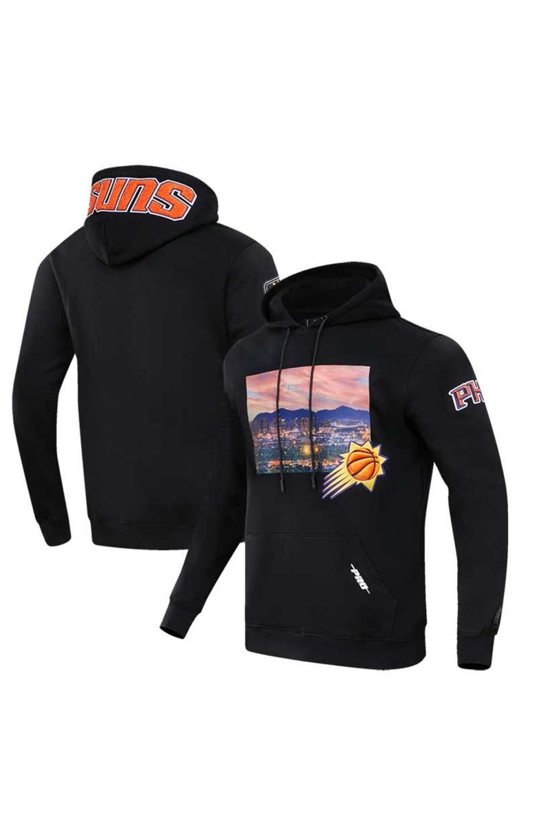 PRO STANDARD Men's Pro Standard Black Phoenix Suns City Scape Pullover Hoodie, Alternate, color, 