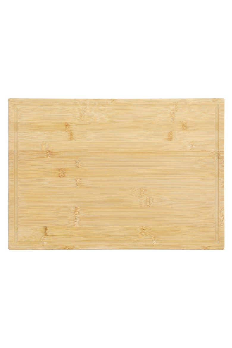 20 x 14 Inch Rectangle Wood Cutting Board, Alternate, color, Bamboo