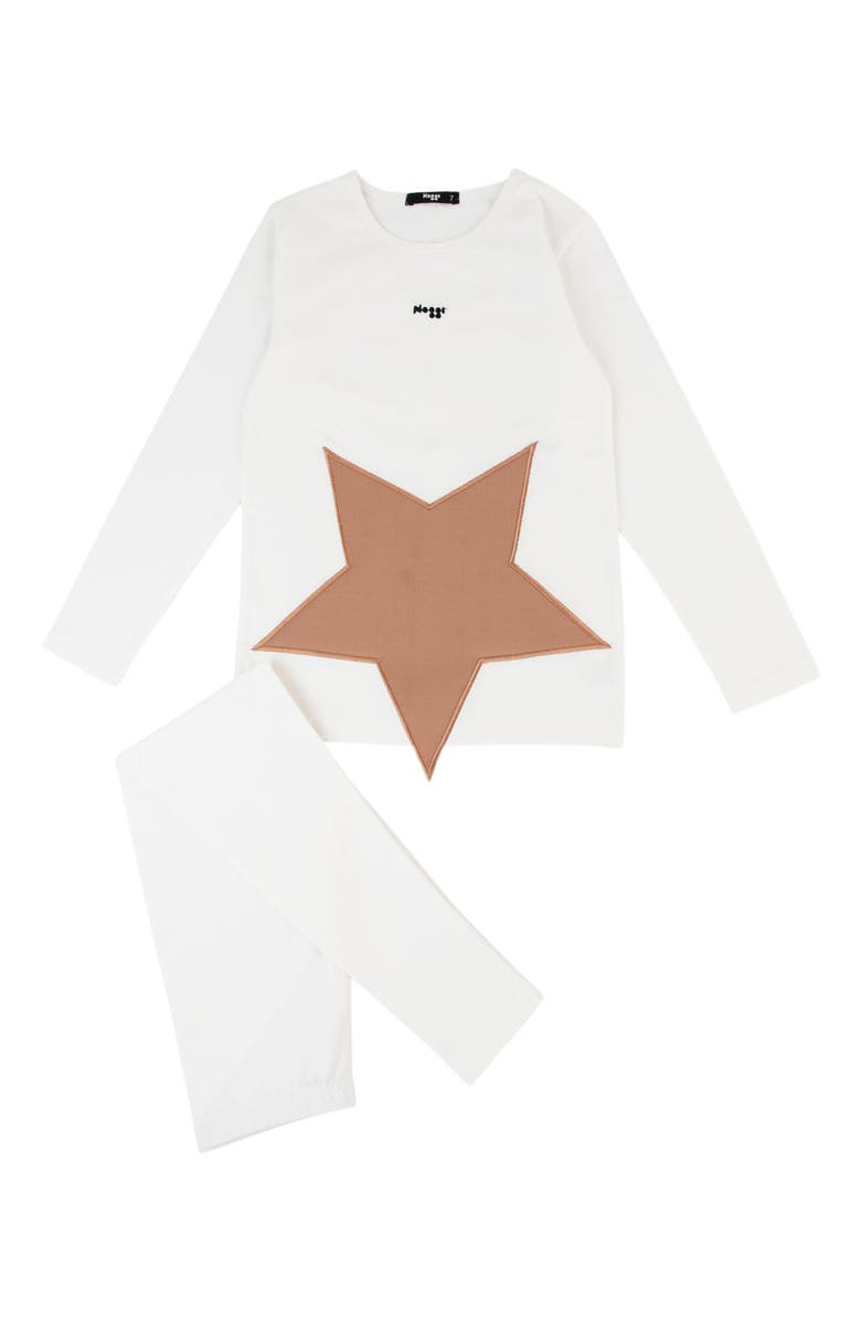 NoggiWear Puffy Star Loungewear, Main, color, Tan
