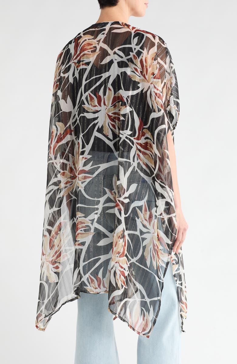 Vince Camuto Abstract Floral Duster, Alternate, color,