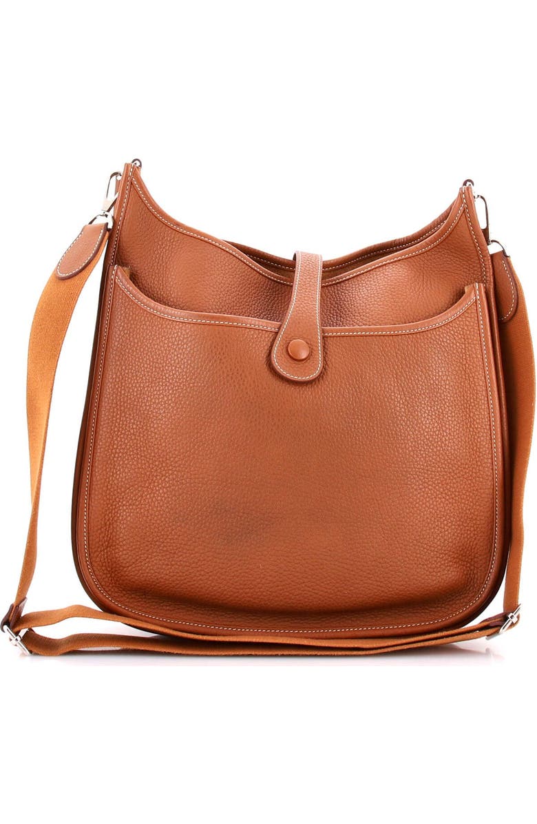 Pre-Owned Hermes Evelyne Bag Gen III Clemence PM, Alternate, color, Gold