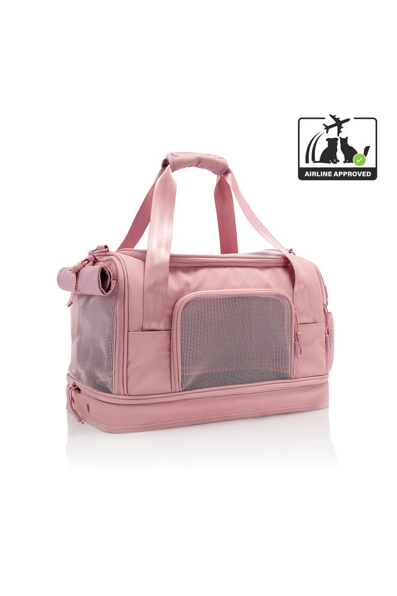 Pawsenger Airline Approved Pet Carrier, Main, color, Rose