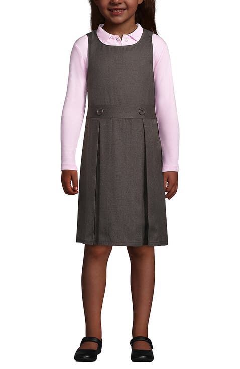Girls Uniform Solid Jumper