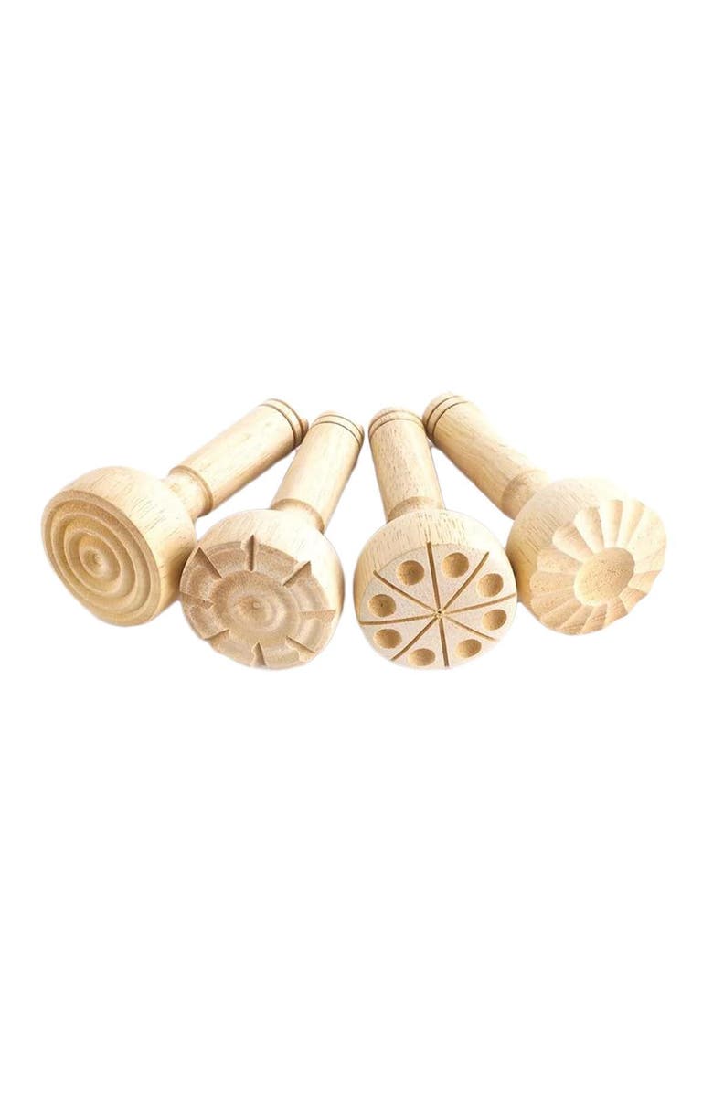 Kaplan Early Learning Company Hammers and Rollers with Various Designs, Alternate, color, Beige