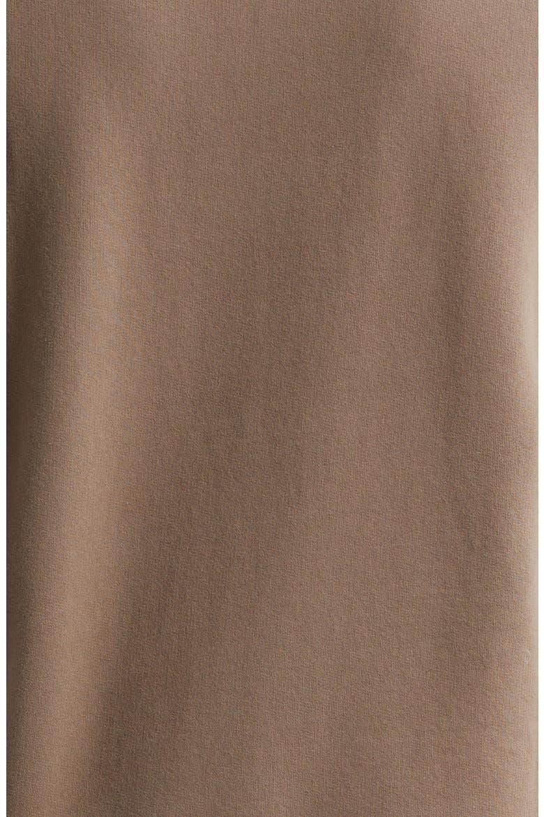French Terry Sweatshirt, Alternate, color, DARK CEDAR