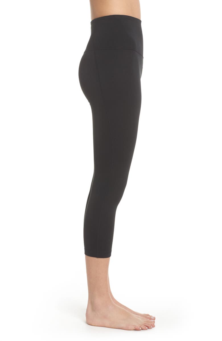 Zella Live In High Waist Crop Leggings, Alternate, color, 