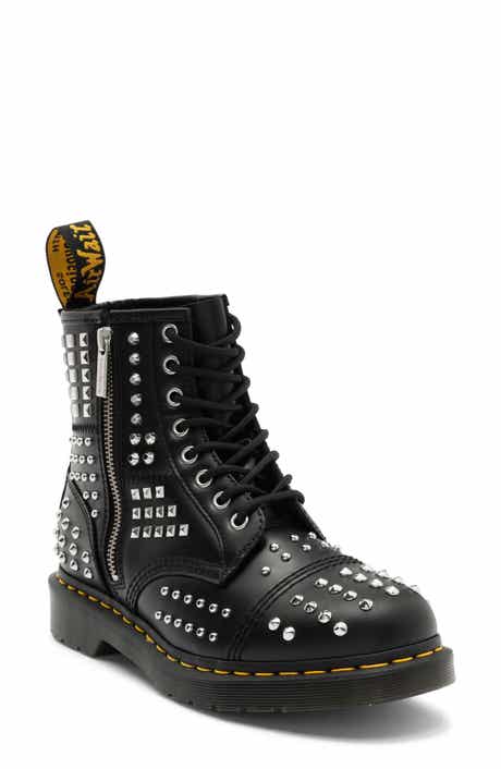 Dr. Martens 1460 Black Atlas Studded Boot