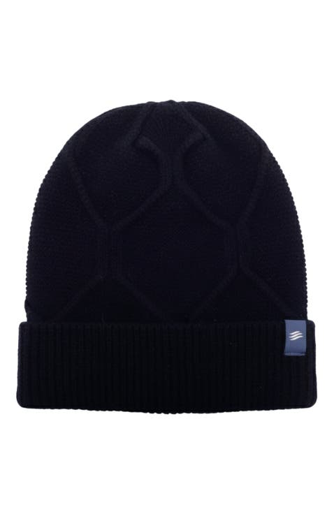The Softest Ultra cozy Yak Yarn with Diamond Cable Knit Beanie