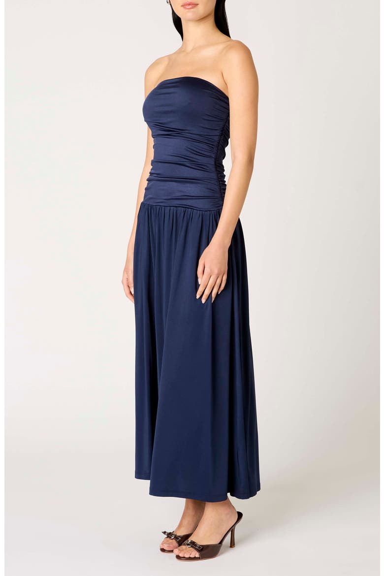 Santal Strapless Dress, Alternate, color, MIDNIGHT