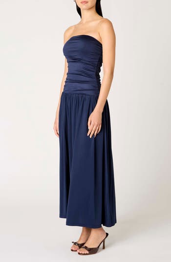 Santal Strapless Dress