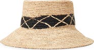LSPACE Montauk Raffia Bucket Hat