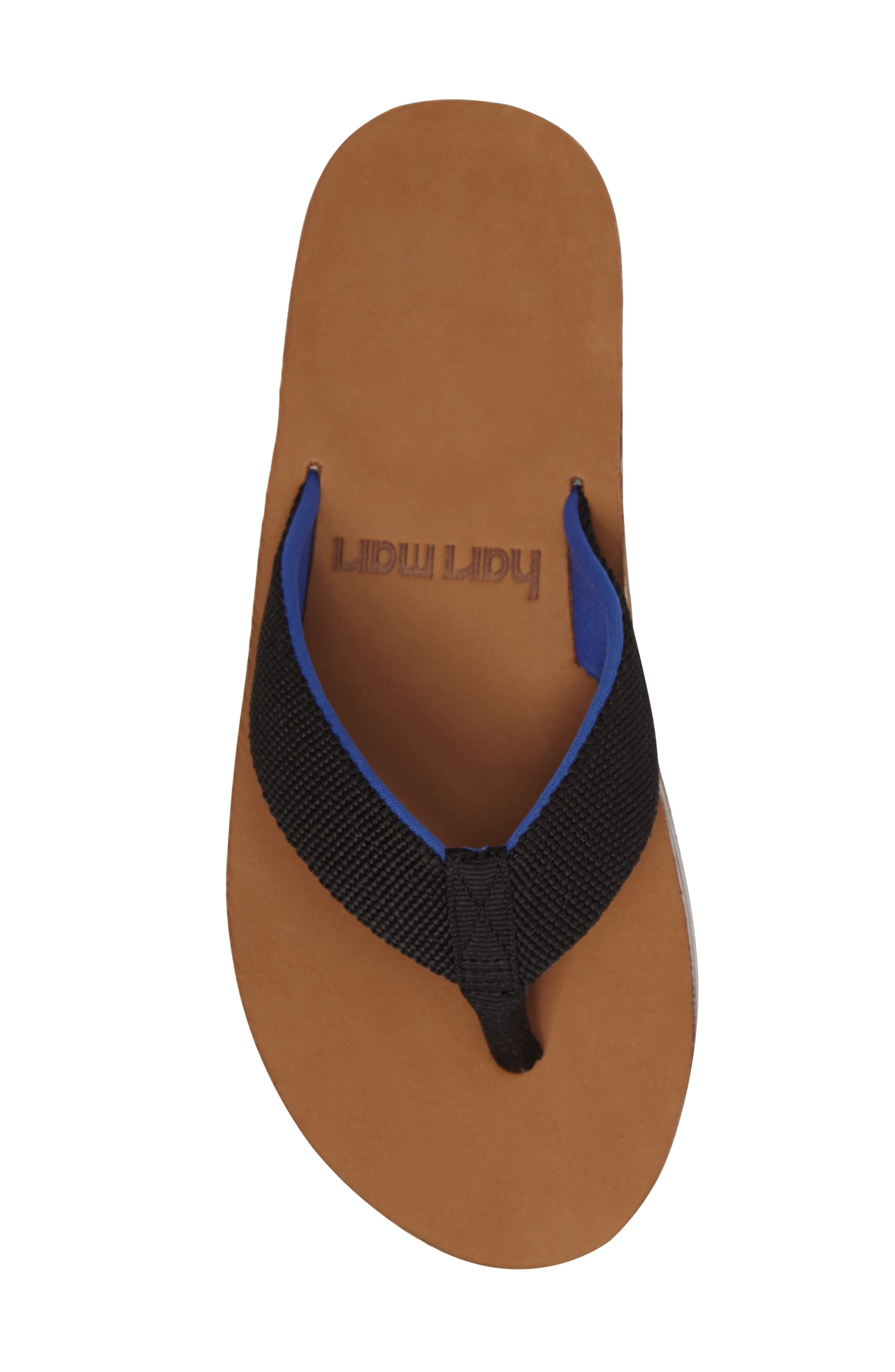 'Scouts' Flip Flop, Alternate, color, BLACK/NAVY
