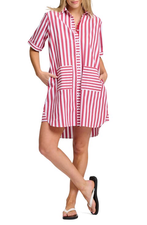 Clara Striped Minidress