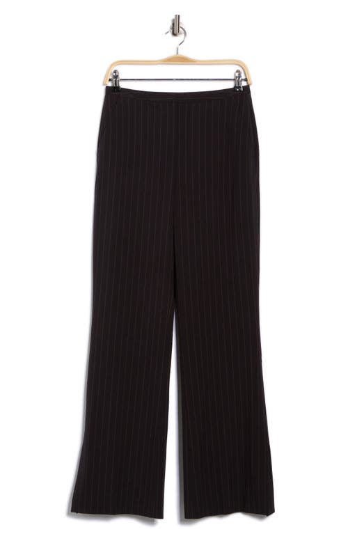 Dkny Pinstripe Pants In Black