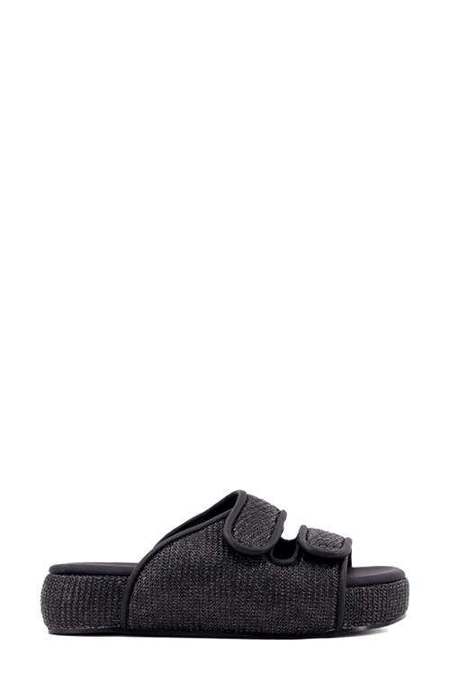 Shushop Lililan Slide Sandal In Black