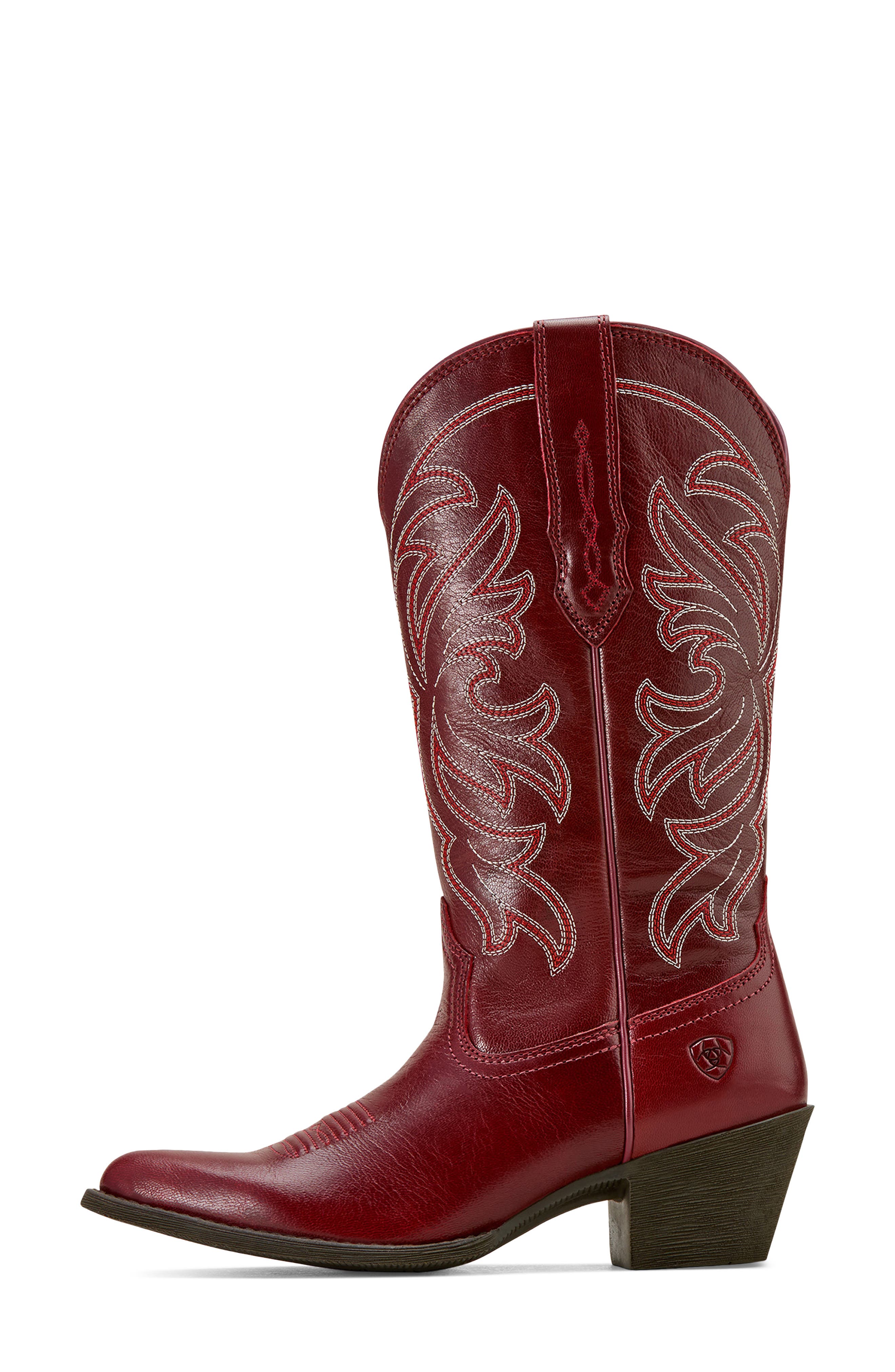 Ariat Heritage Western Boot, Alternate, color, Sangria