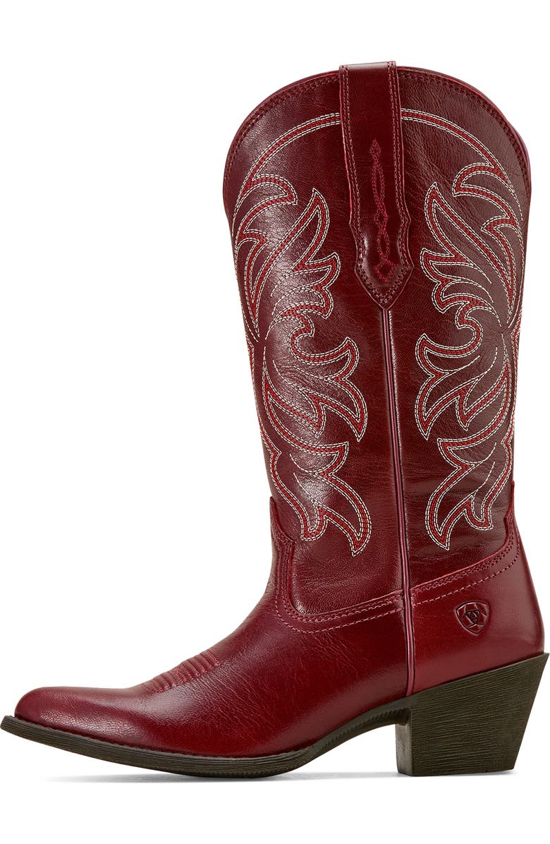 Ariat Heritage Western Boot, Alternate, color, Sangria