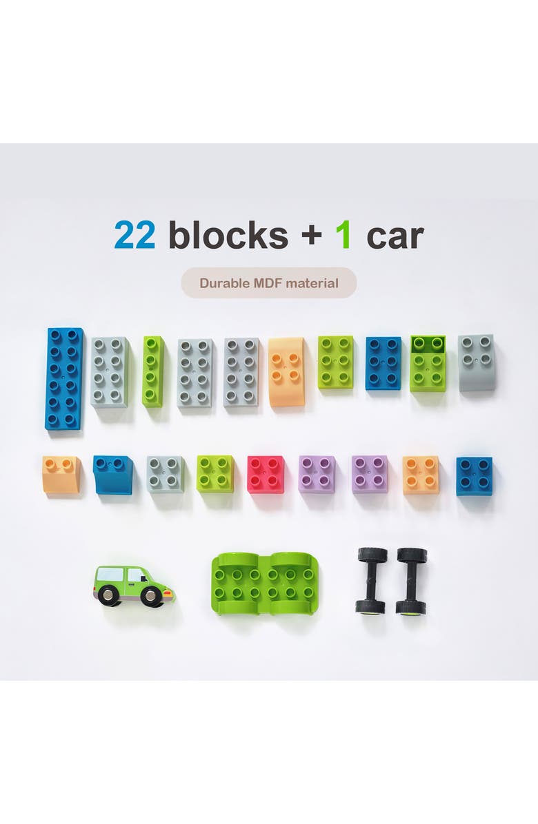 Teamson Kids Jungle Giraffe 2-in-1 Activity Table, Alternate, color, Yellow