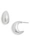 Waterproof Chubby Tapered Hoop Earrings