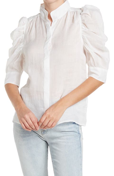 Frame Gillian Button Down Top