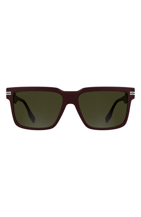 59mm Modified Rectangular Sunglasses