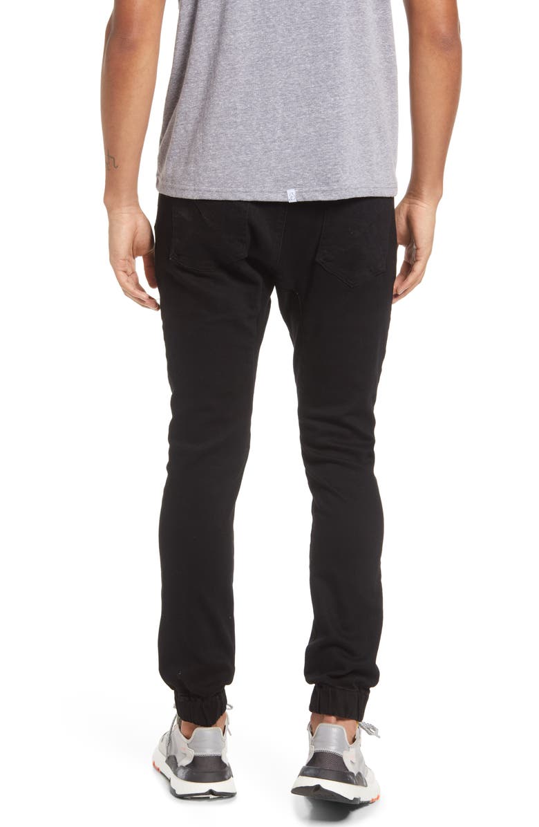 KUWALLA Stretch Cotton Blend Denim Joggers, Alternate, color, 