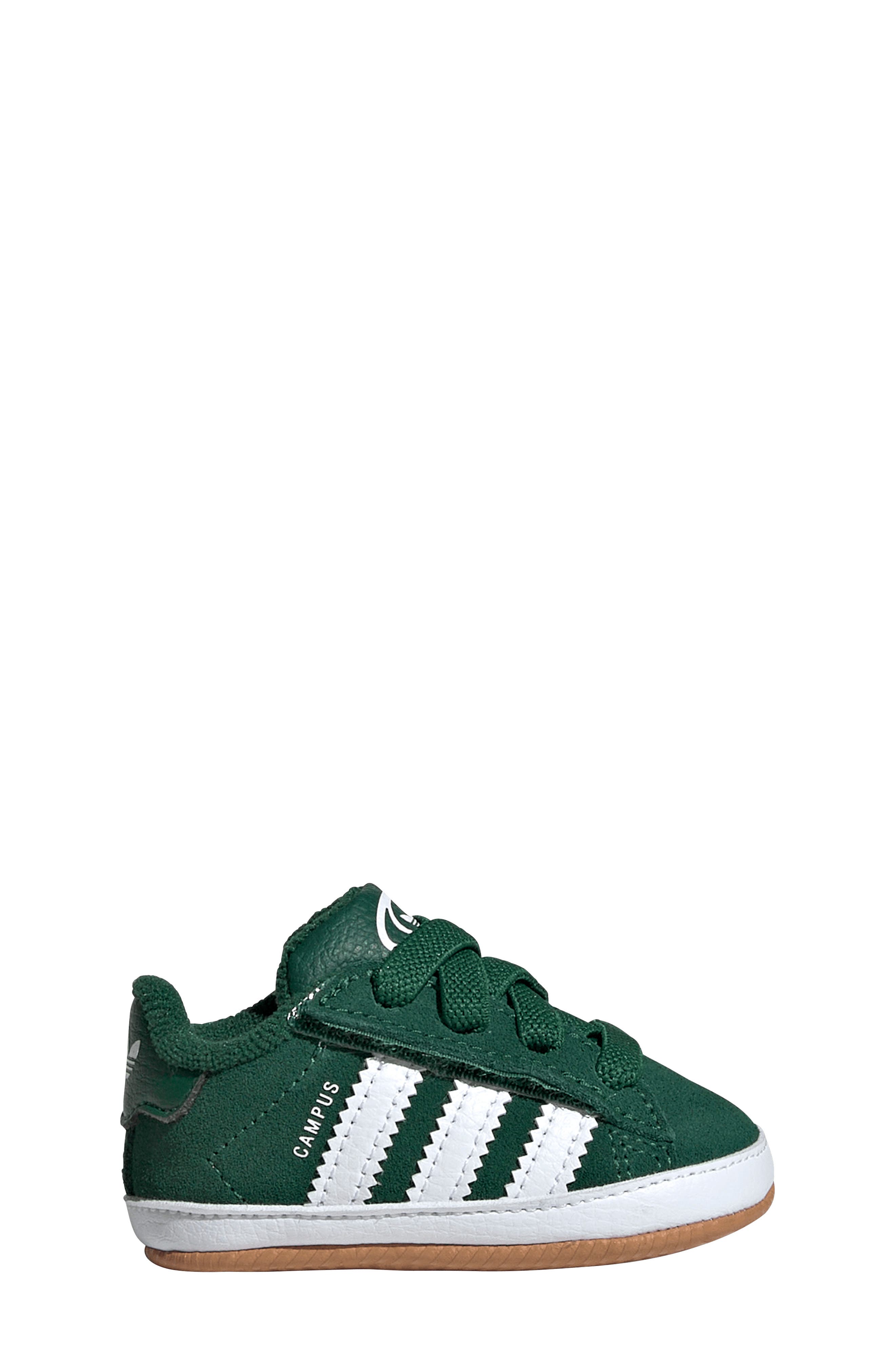 adidas Campus 00s Crib Shoe, Alternate, color, Dark Green/ White/ Gum