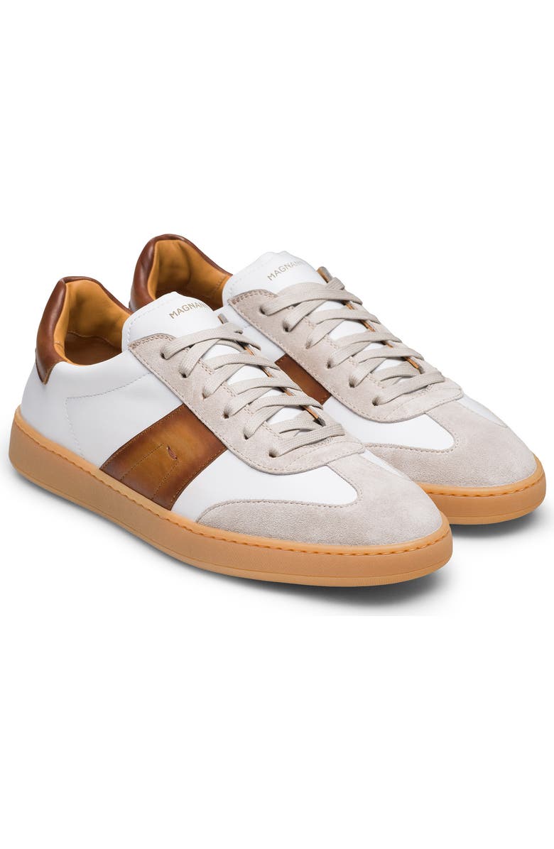 Magnanni Primera Sneaker, Main, color, White