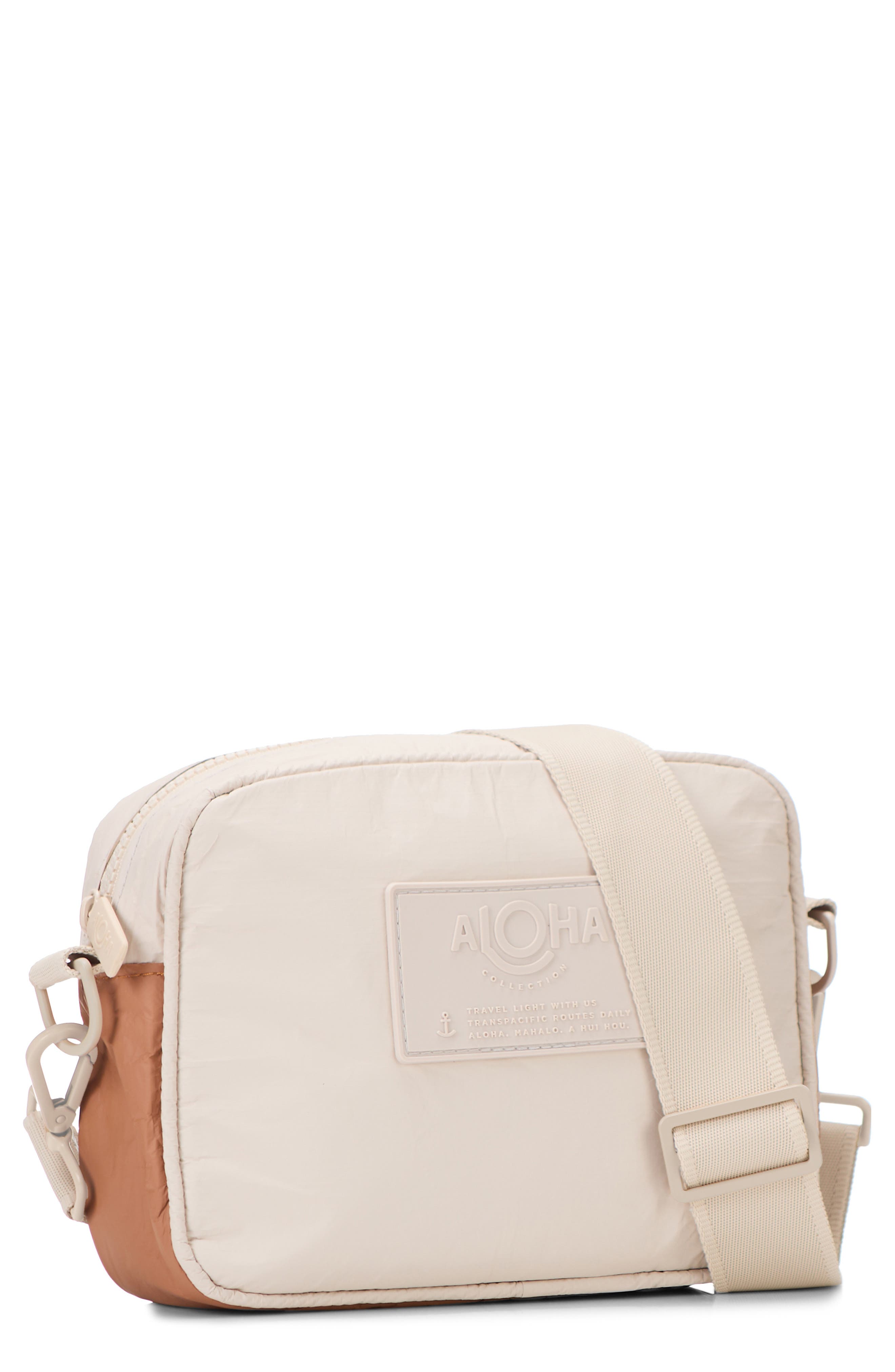 Aloha Collection Le Tour Colorblock Water Resistant Tyvek<sup>®</sup> Crossbody Bag, Main, color, 