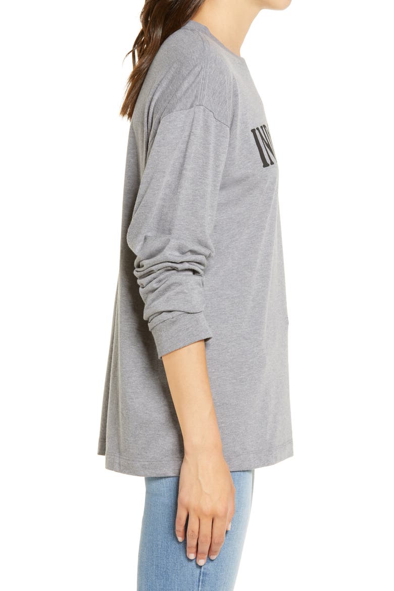 Indoorsy Washed Graphic T-Shirt, Alternate, color, HEATHER GREY