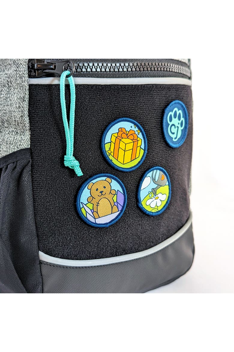 Giving Patches, 3 Embroidered Hook And Loop Patches, Alternate, color, Multicolored